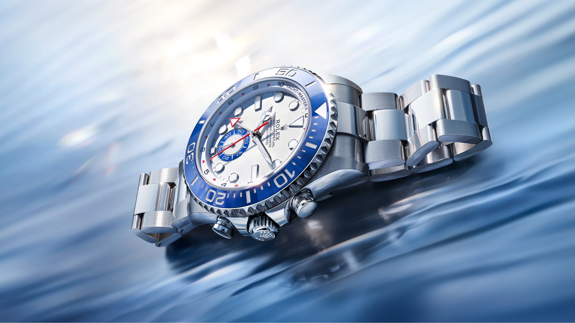 Die Rolex Yacht-Master II in Oystersteel Edelstahl