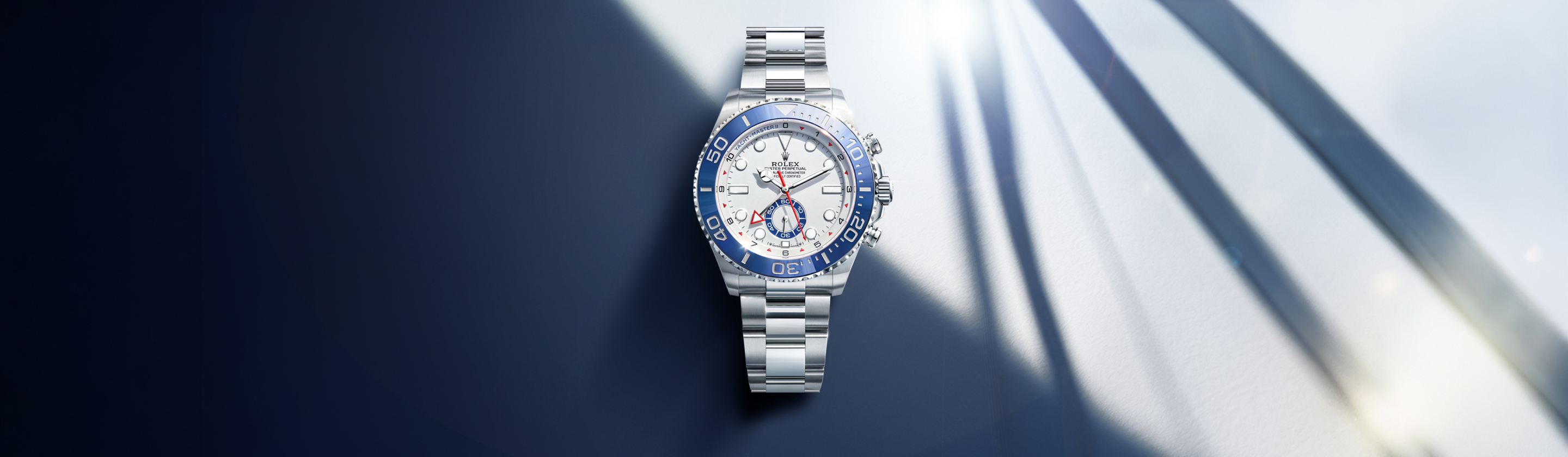 Banner der Rolex Yacht-Master II Kollektion