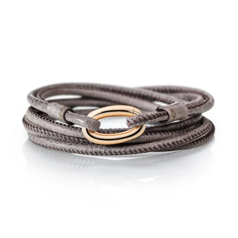 Lederarmband mit Schließe Sportivo