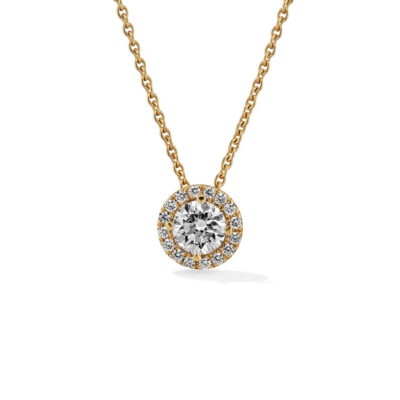 Halo Anhänger mit Kette
