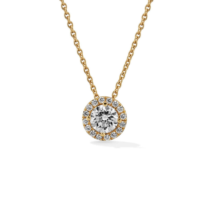 Halo Anhänger mit Kette