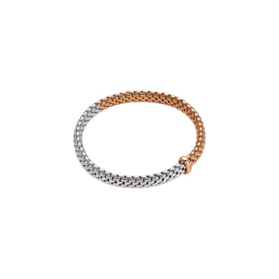 Flex it Armband mit zweifarbigem Geflecht