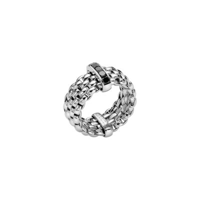 Flex it Ring mit schwarzen Diamanten