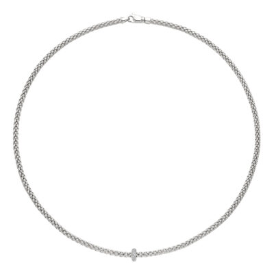 Collier mit Diamanten