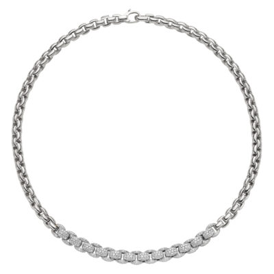 Collier mit Pavébesatz