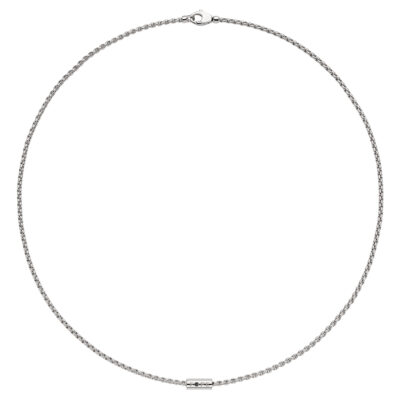 Kette mit einem schwarzer Brillant